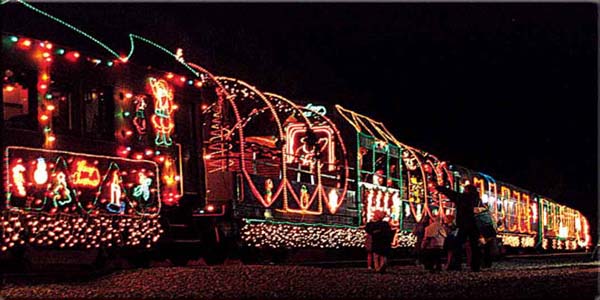 Holiday Light Train