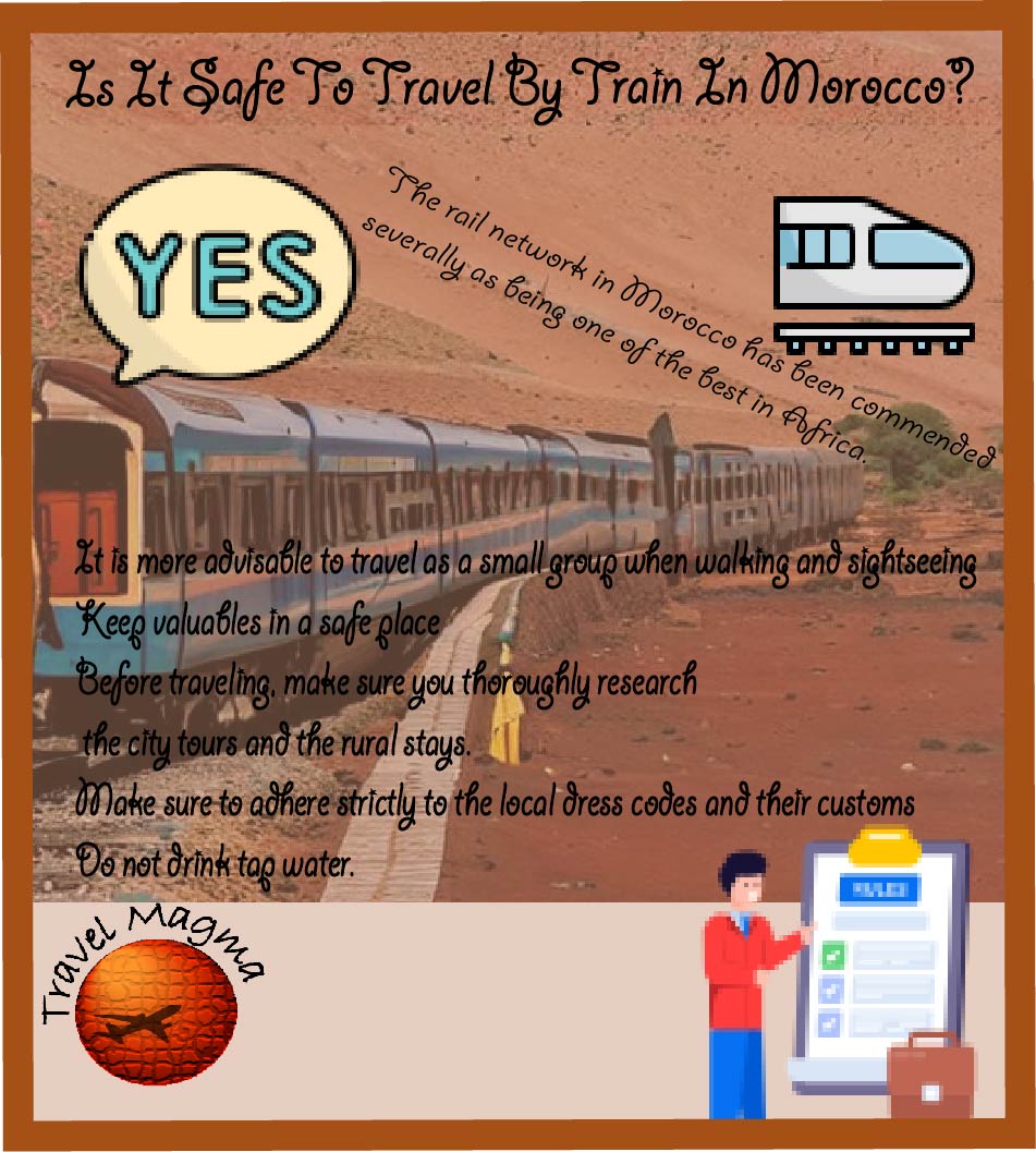 is train travel safe in morocco